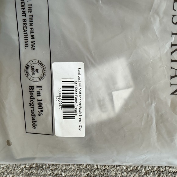 NEW Free Ride Equestrian Lux Breech Knee Patch Sand Lux Womens Size Medium Horse - Picture 11 of 12